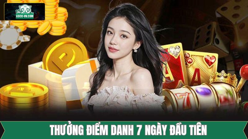 Thưởng Điểm Danh 7 Ngày Đầu Tiên K8CC – Nhận Quà Liền Tay 1 Thưởng Điểm Danh 7 Ngày Đầu Tiên K8CC – Nhận Quà Liền Tay
